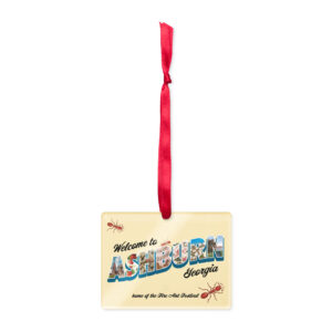 "Welcome to Ashburn" Acrylic ornament