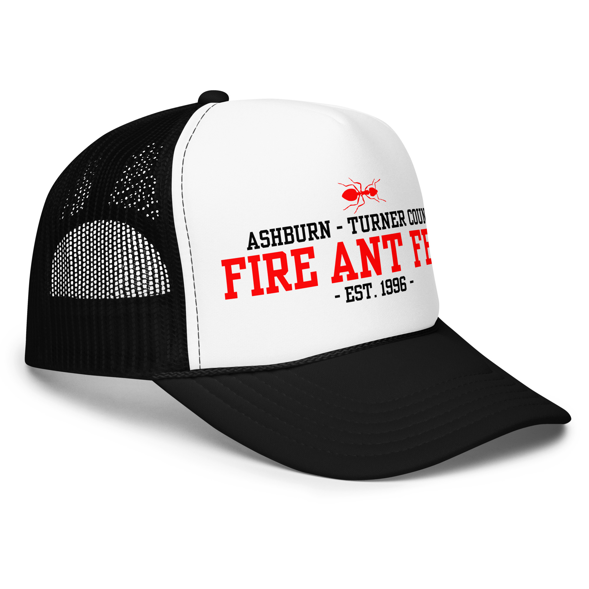 Fire Ant Festival Foam trucker hat - Image 7