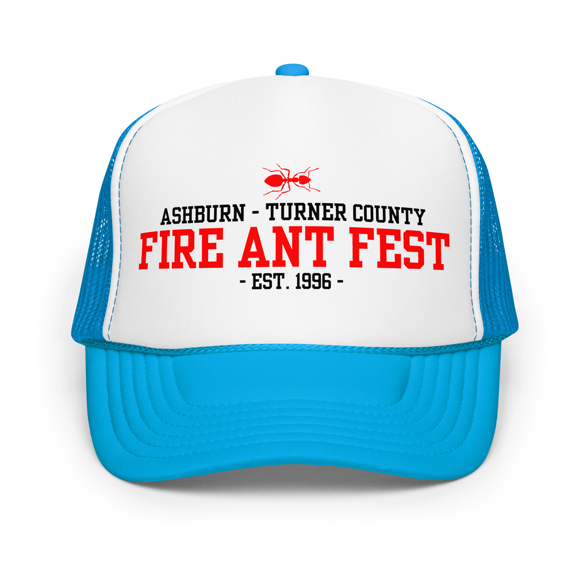 Fire Ant Festival Foam trucker hat - Image 2
