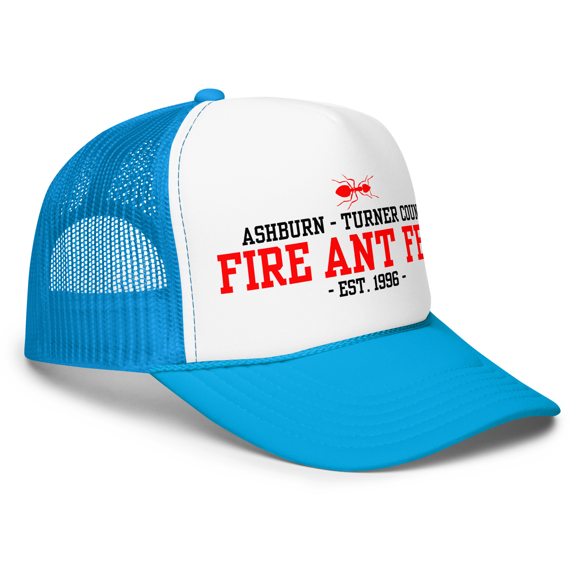 Fire Ant Festival Foam trucker hat - Image 3
