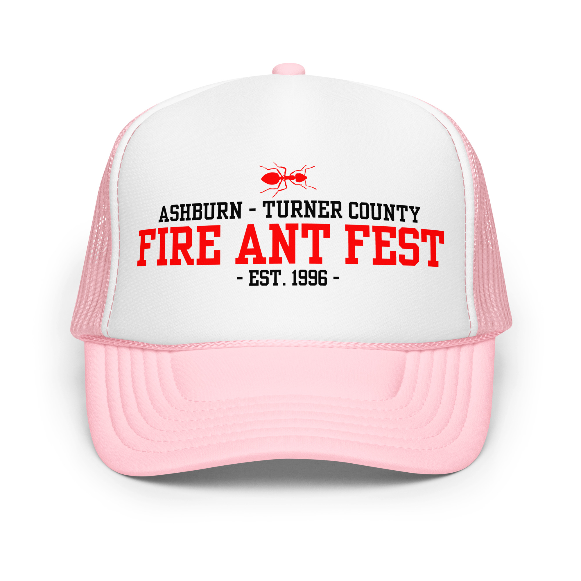 Fire Ant Festival Foam trucker hat - Image 4