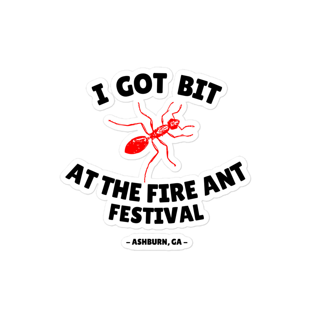 "I Got Bit" Bubble-free stickers - Image 2