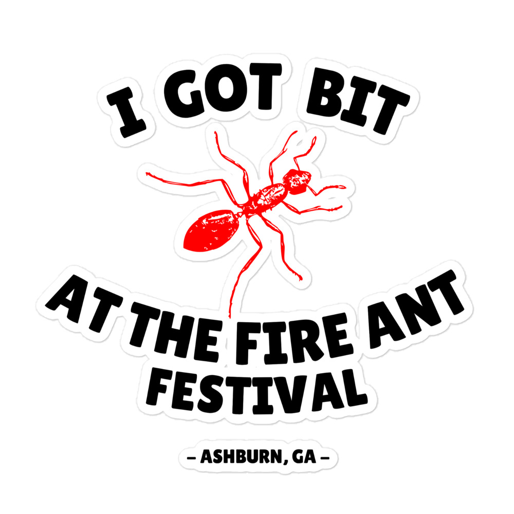 "I Got Bit" Bubble-free stickers - Image 3