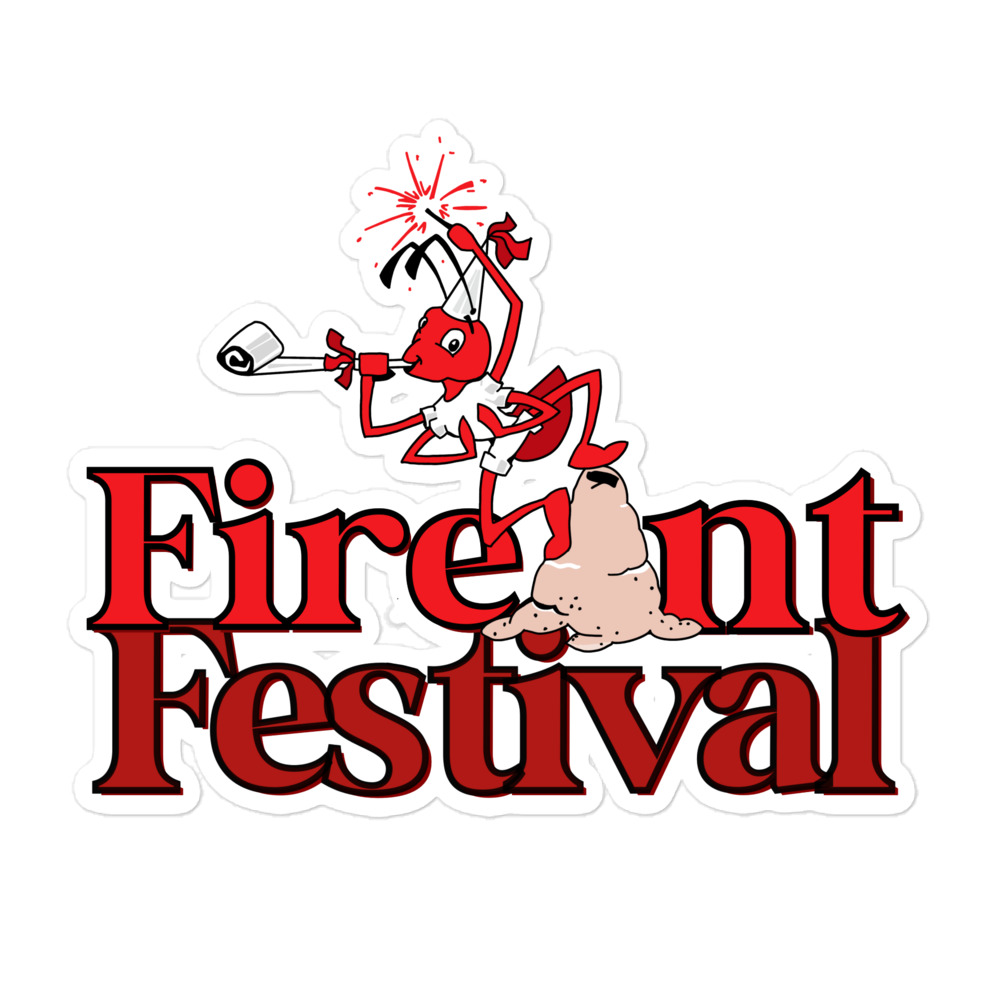 Fire Ant Festival Bubble-free stickers - Image 3