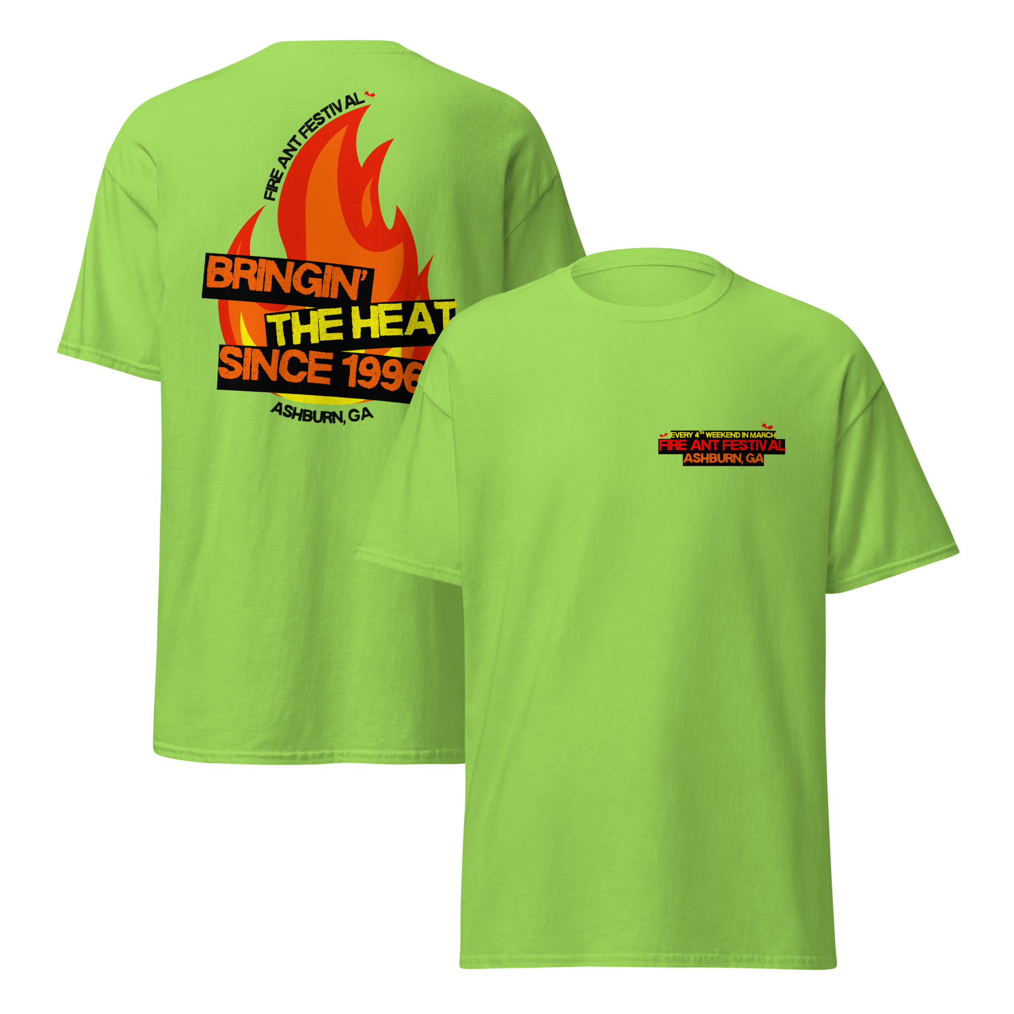 "Bringin' the Heat" Double-Sided Unisex classic tee - Image 5