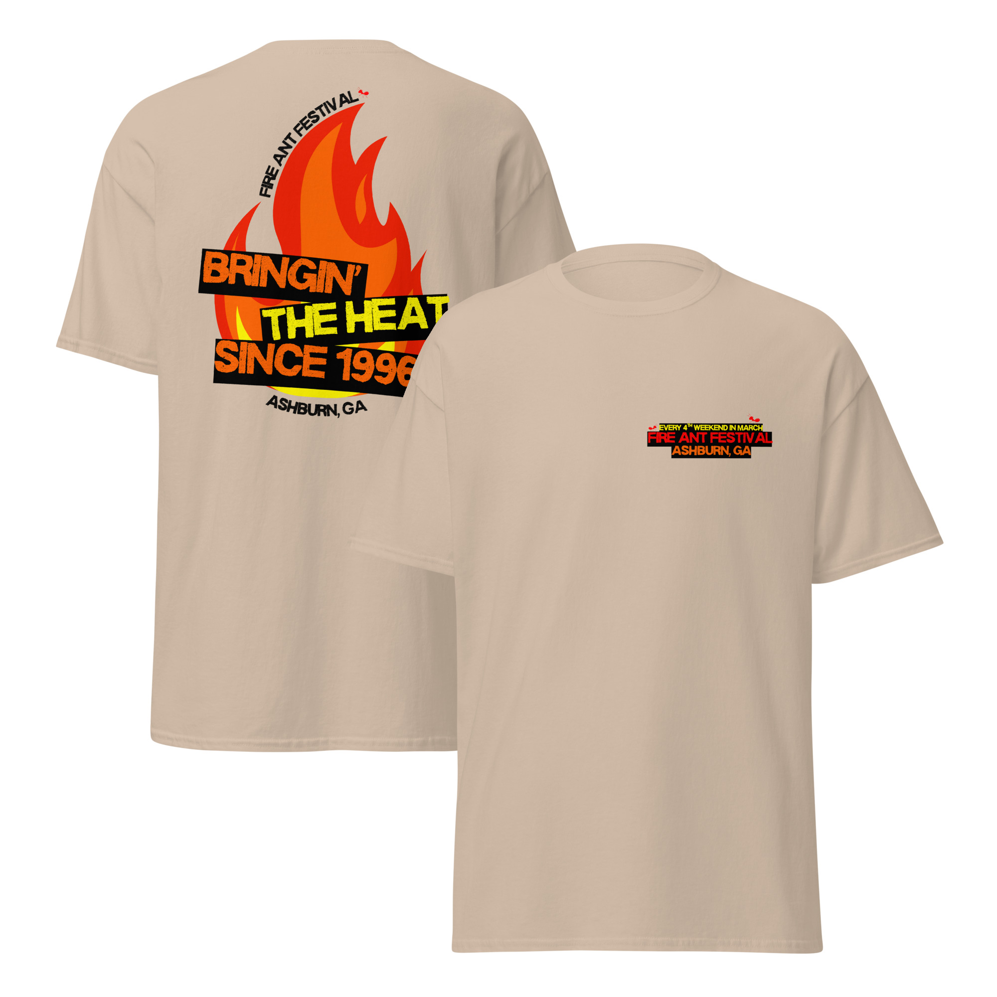 "Bringin' the Heat" Double-Sided Unisex classic tee - Image 4