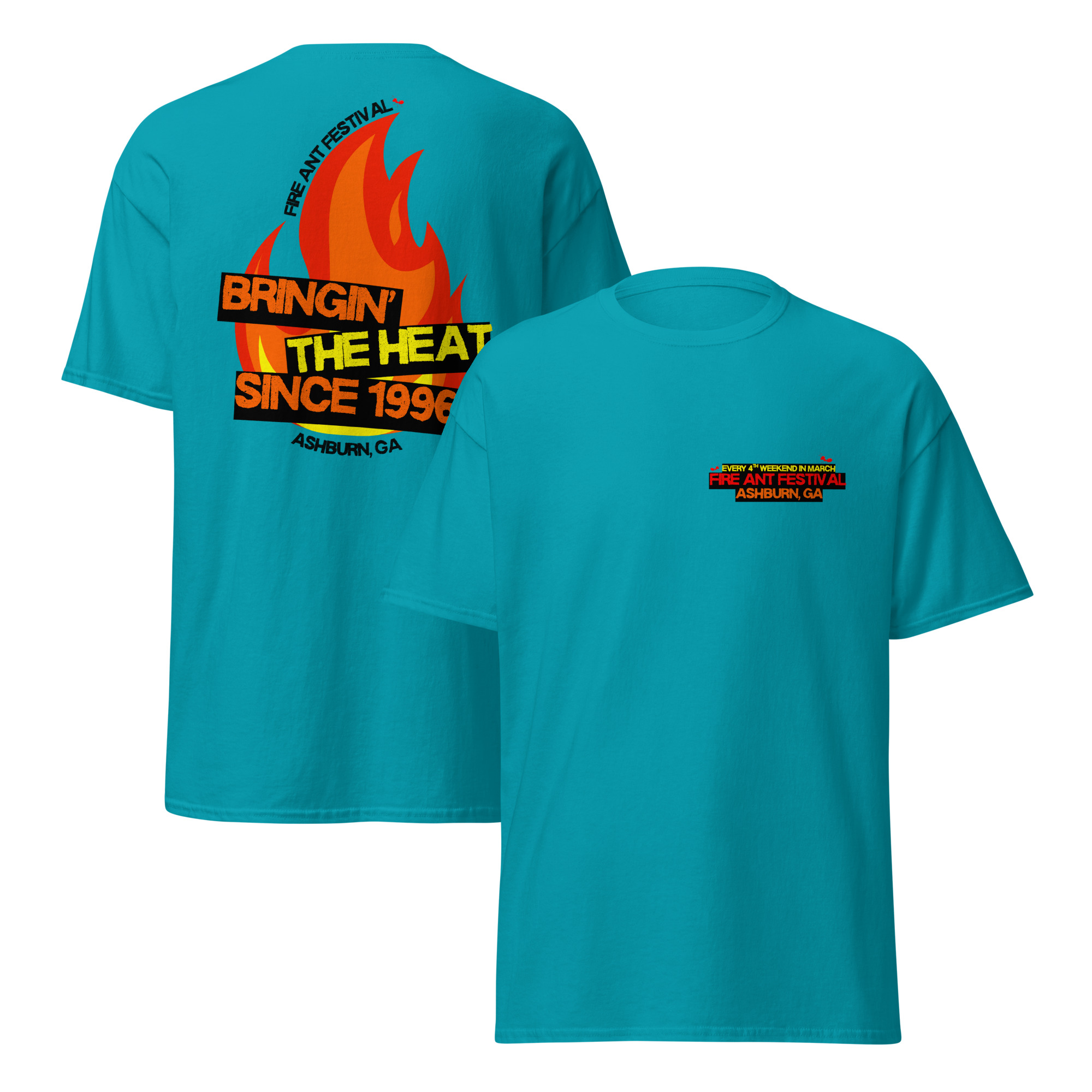 "Bringin' the Heat" Double-Sided Unisex classic tee - Image 2