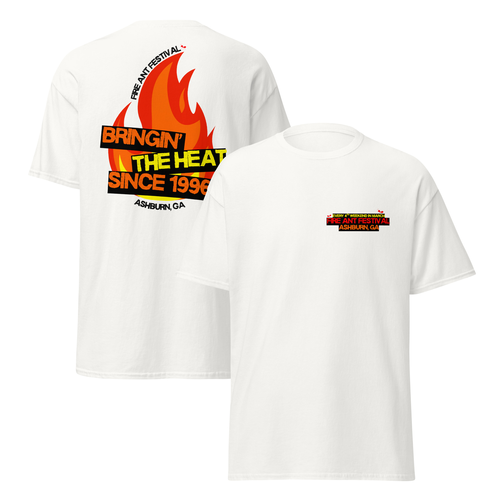 "Bringin' the Heat" Double-Sided Unisex classic tee - Image 11